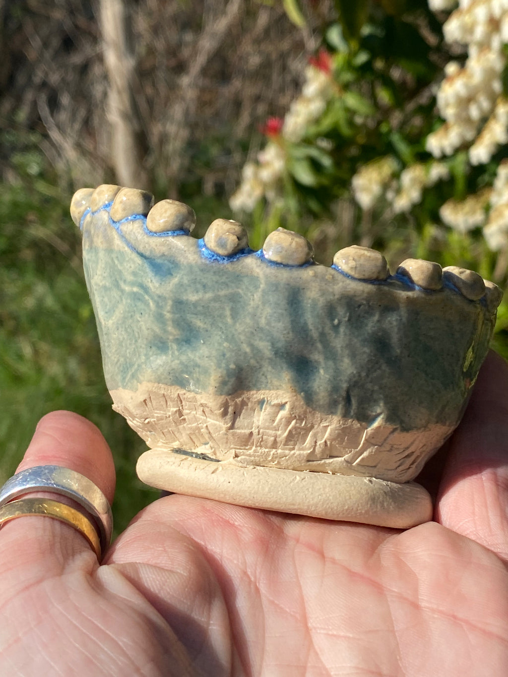 Small Green Tooth Pot — a pocket-sized smile for your greens