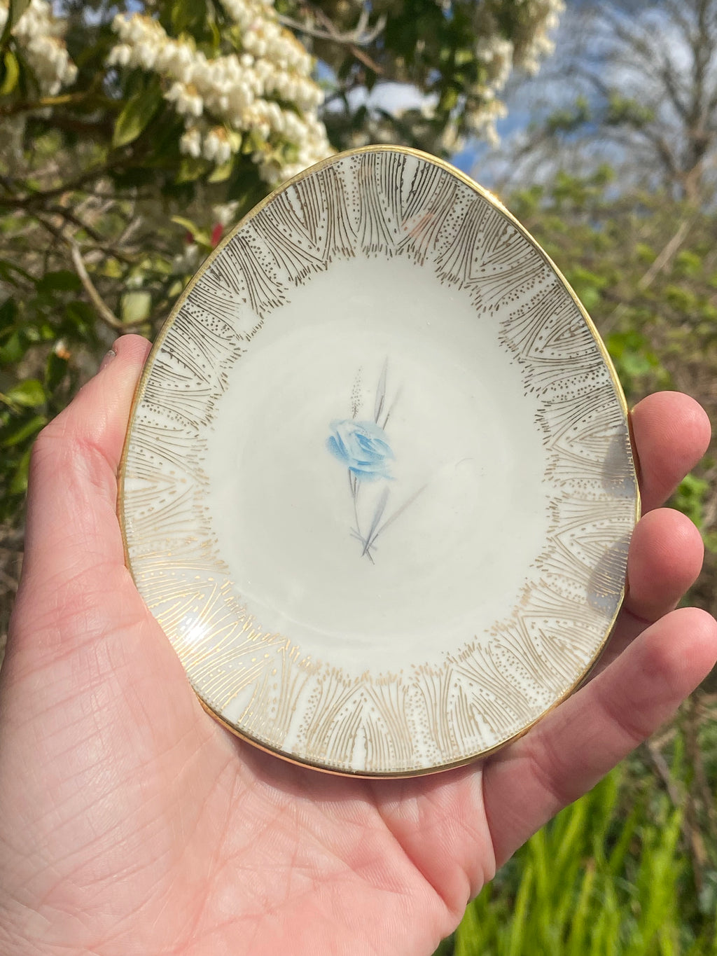 Three Tiny Treasures: Set of 3 Trinket Dessert Dishes