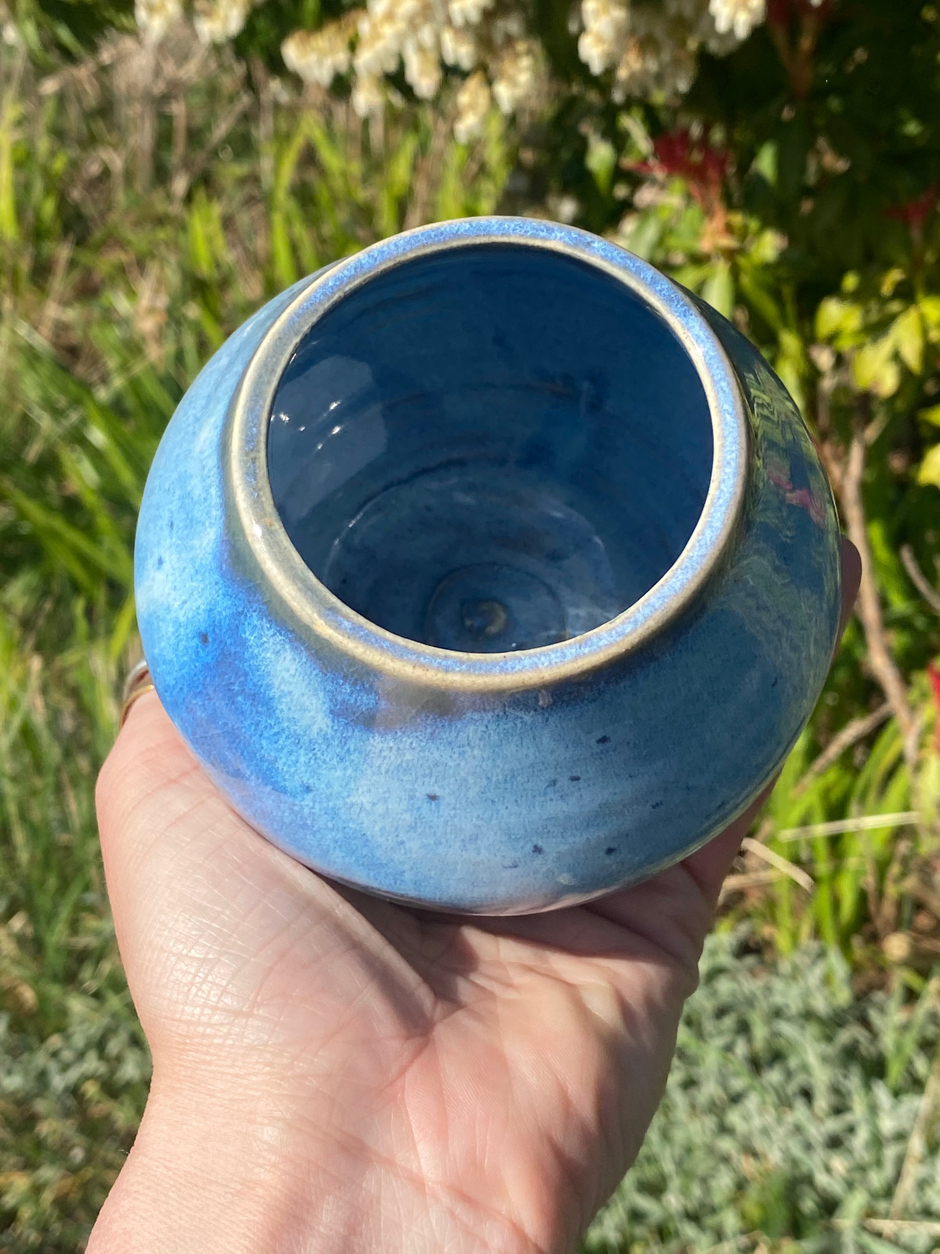 Tiny Belly, Big Style: Handmade Small Pot Bellied Planter