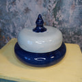 Blue Apothecary Dish with Lid: Hand‑Thrown, Multi‑Purpose Ceramic Charm