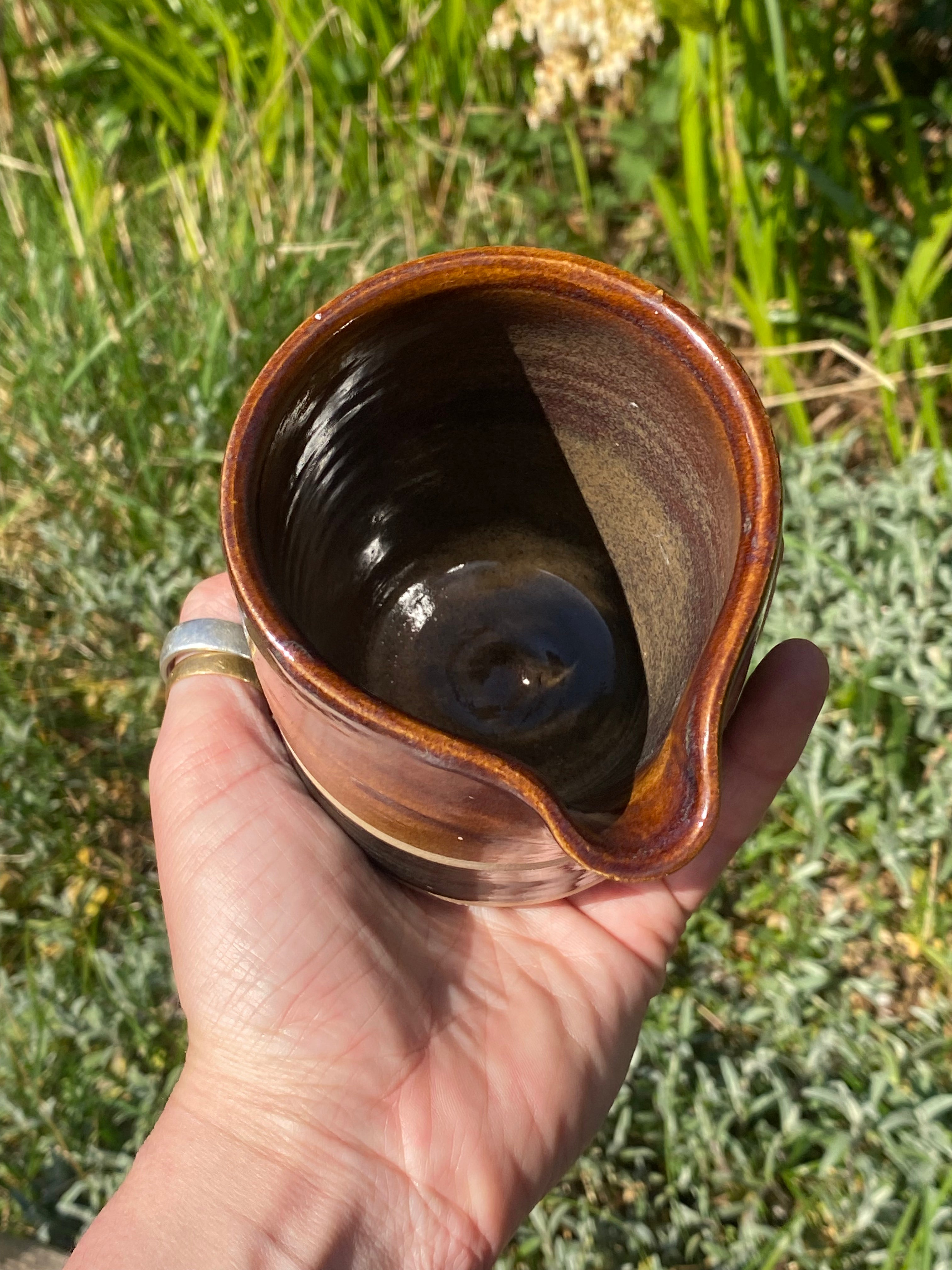 Small brown jug — hand-thrown warmth for everyday rituals