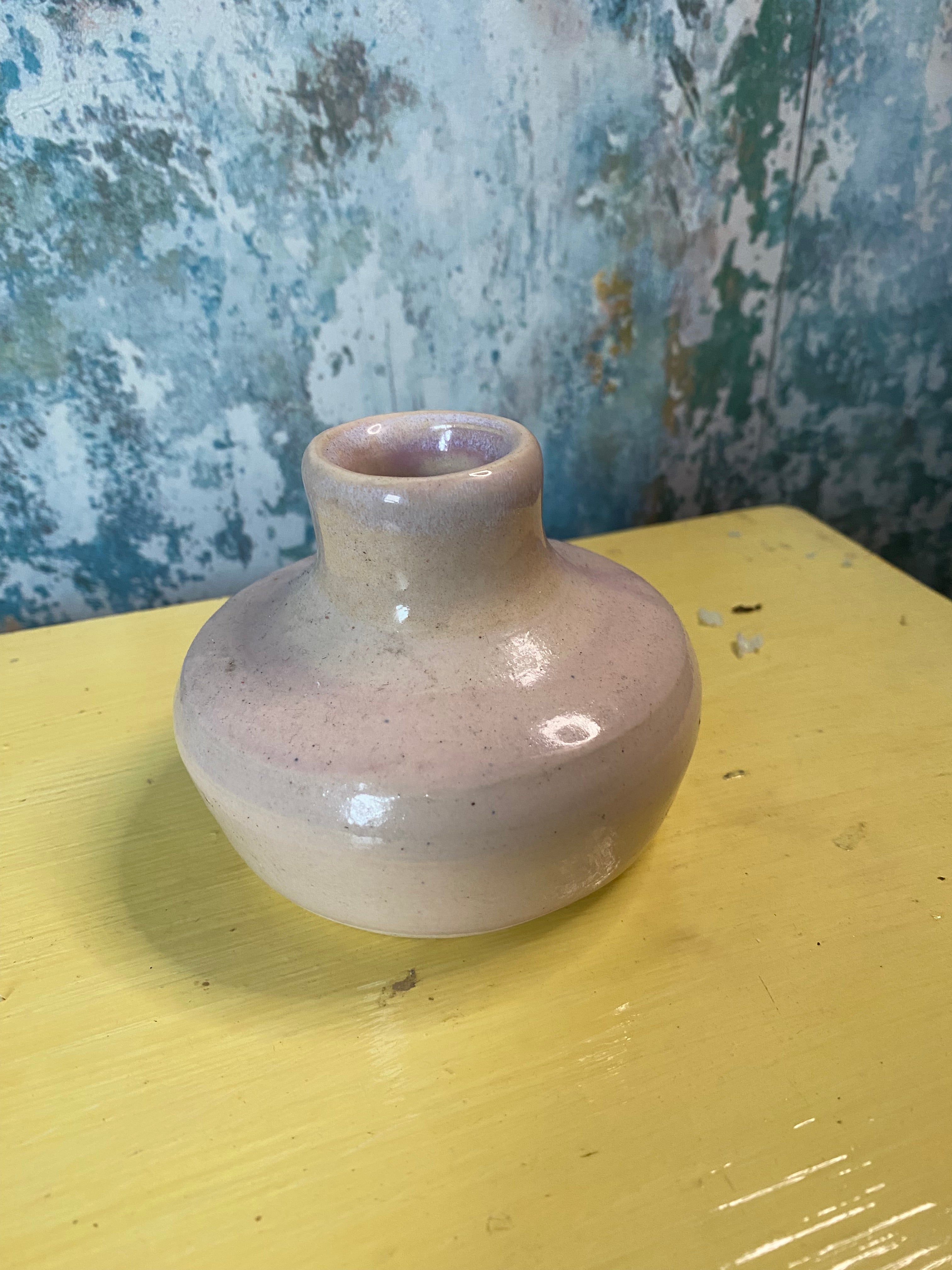 Three Tiny Treasures: Hand-Thrown Bud Vases & Candle Holders