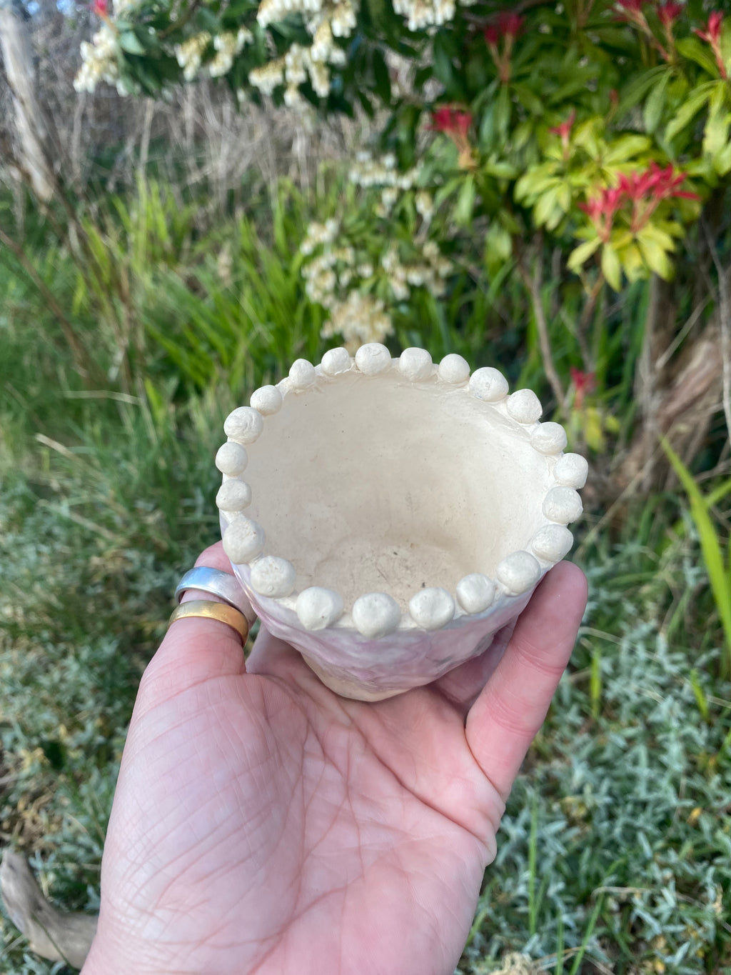 Fairy Ball Vessel — a petite stoneware charm for whimsical, mindful spaces