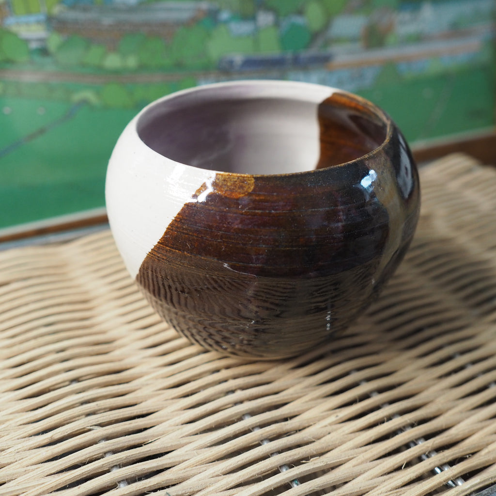 Coffee & Cream Vessel — Handmade, multipurpose ceramic jar