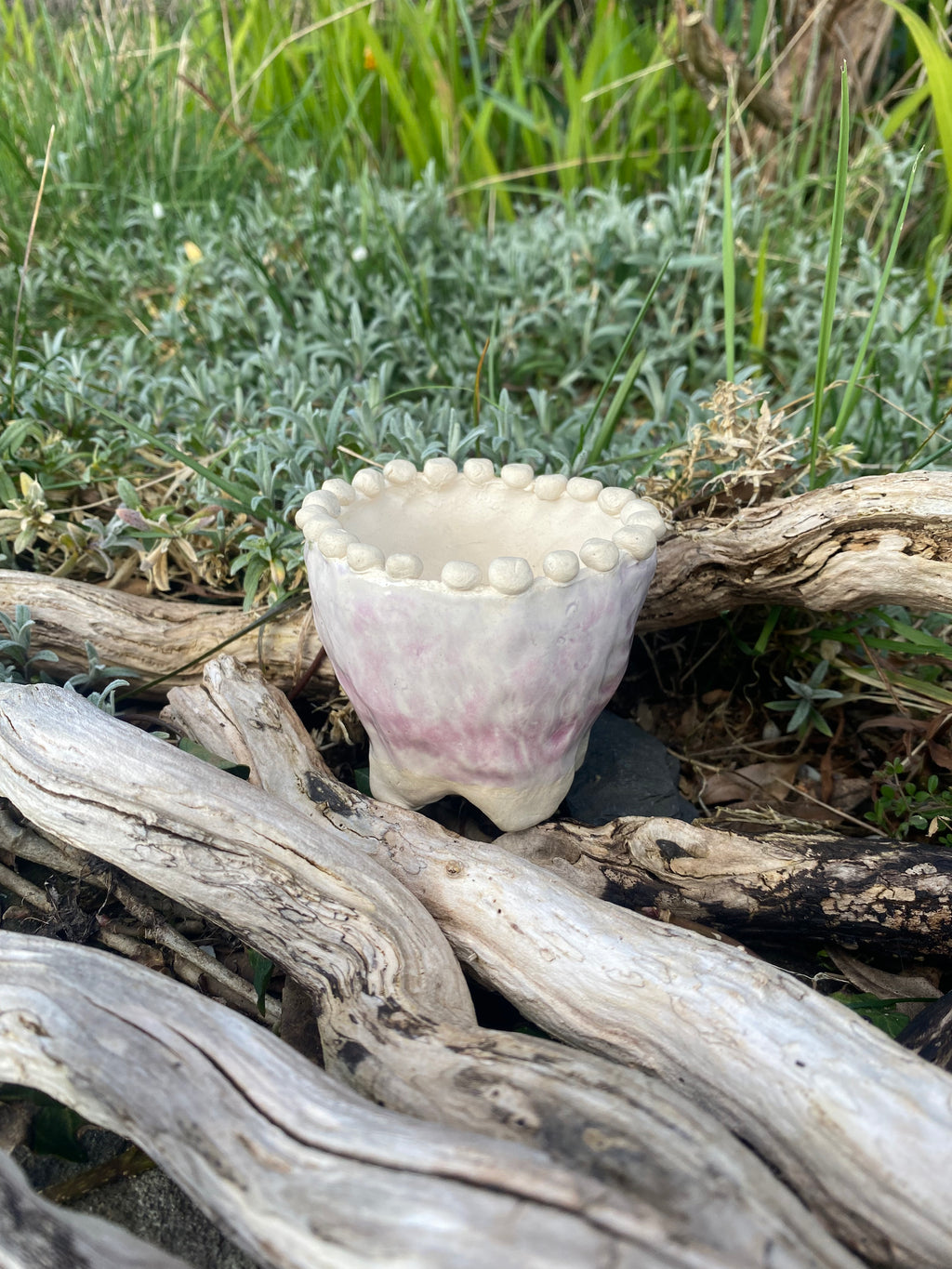 Fairy Ball Vessel — a petite stoneware charm for whimsical, mindful spaces