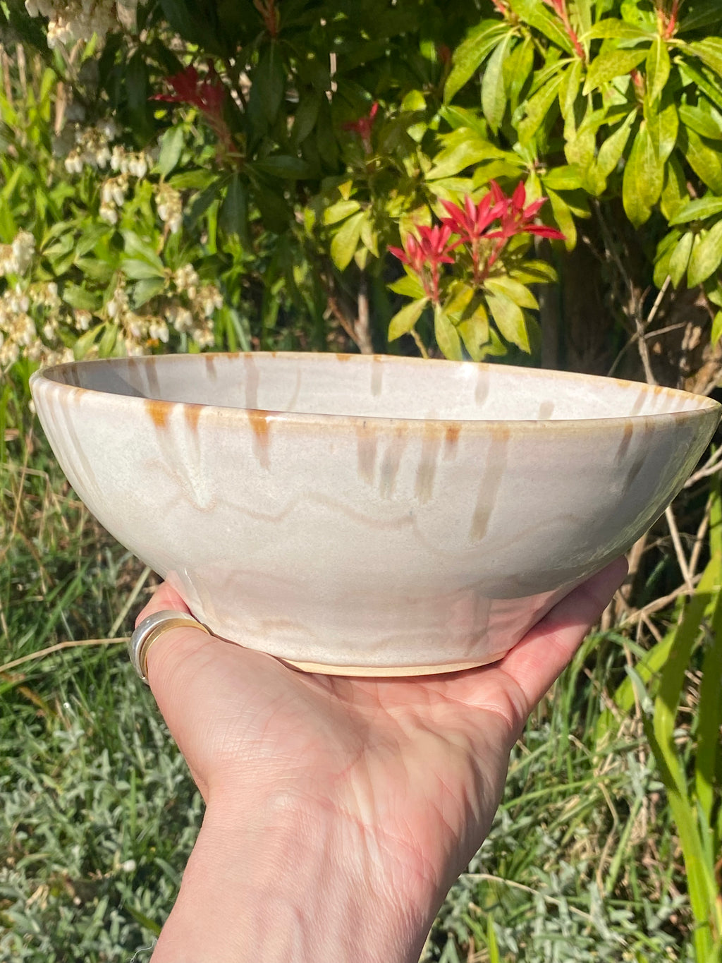 Dotty Design Duo: Handmade Ceramic Bowls with Playful Pattern