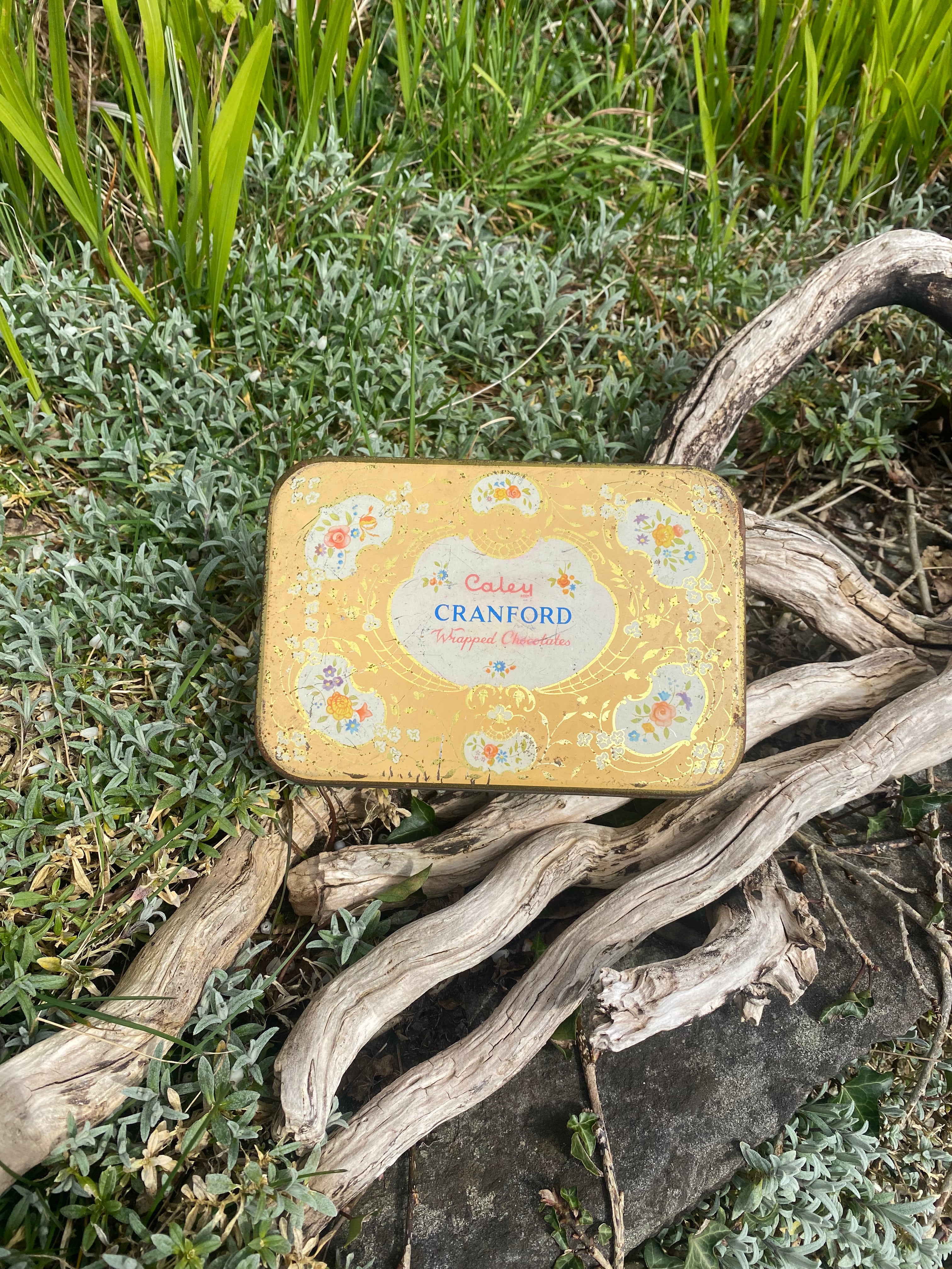 Old Chocolate Tin — Vintage Charm, Modern Purpose