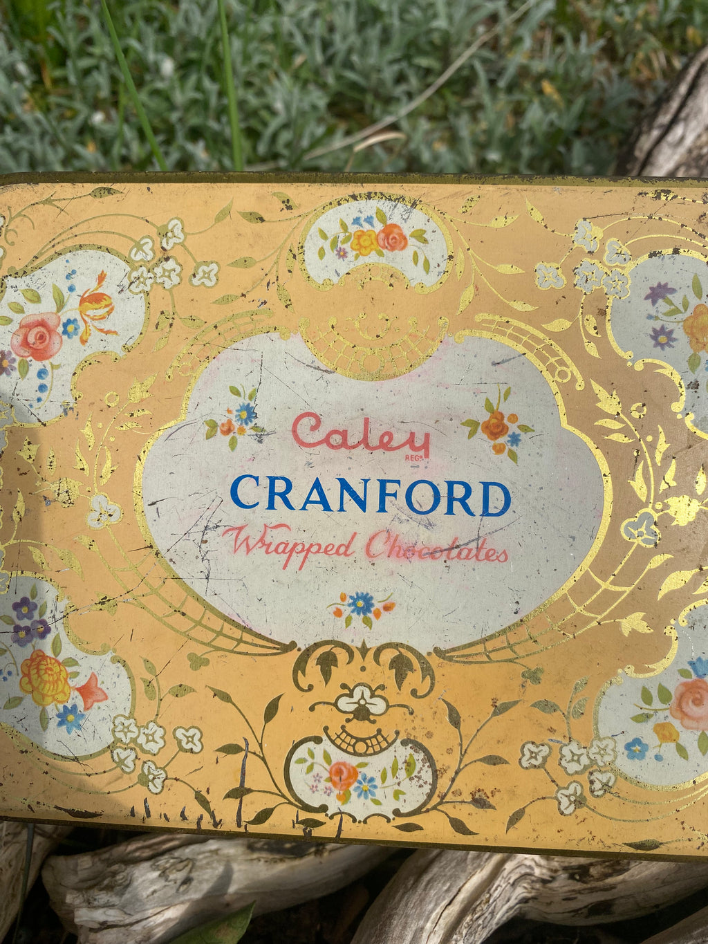 Old Chocolate Tin — Vintage Charm, Modern Purpose
