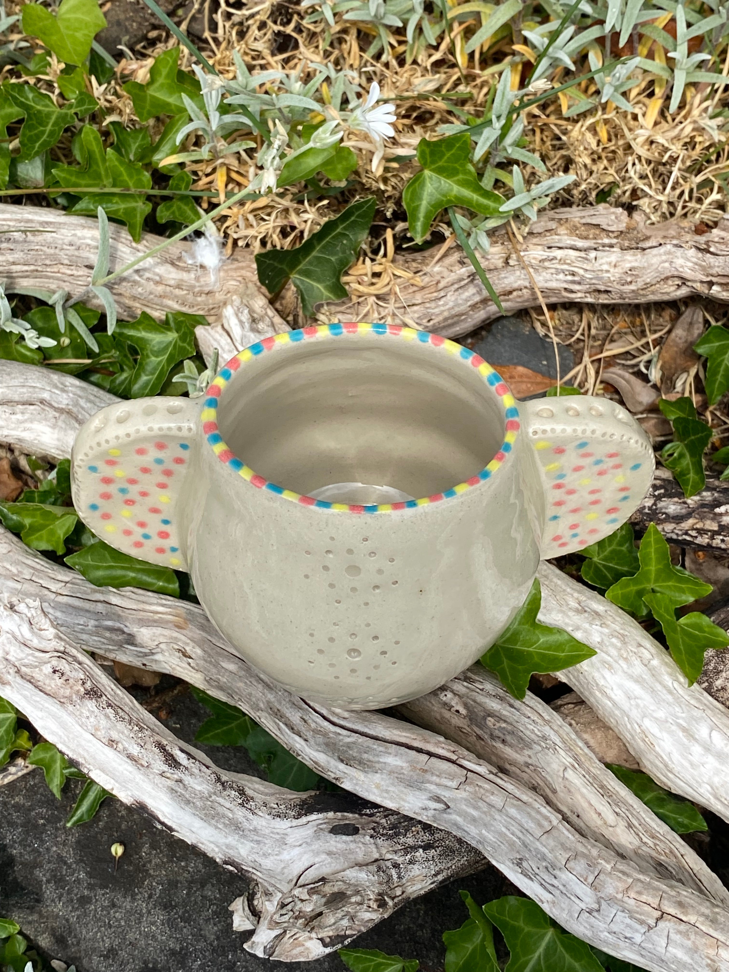 Double-Handled Vessel: Mug, Vase, Planter in One