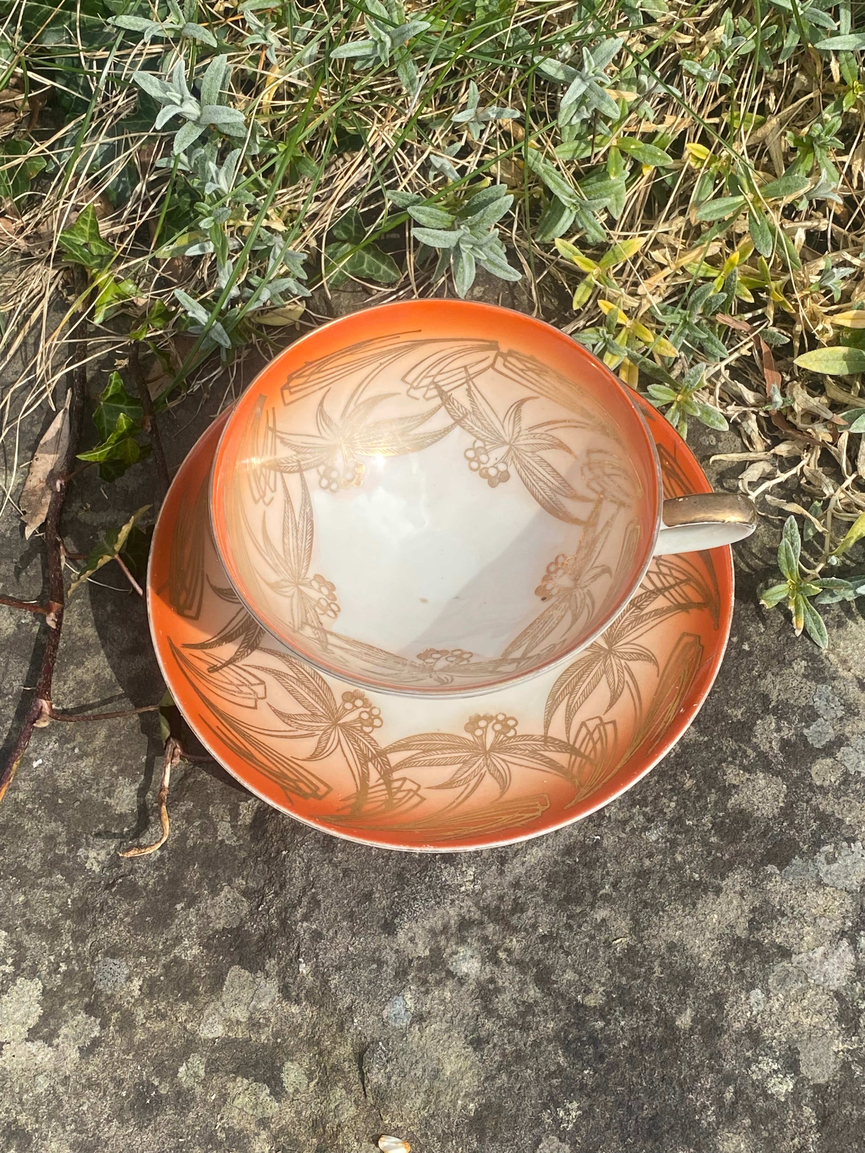 Vintage Guilt: Bareuther Bavaria Cup & Saucer — Timeless Porcelain for Everyday Rituals