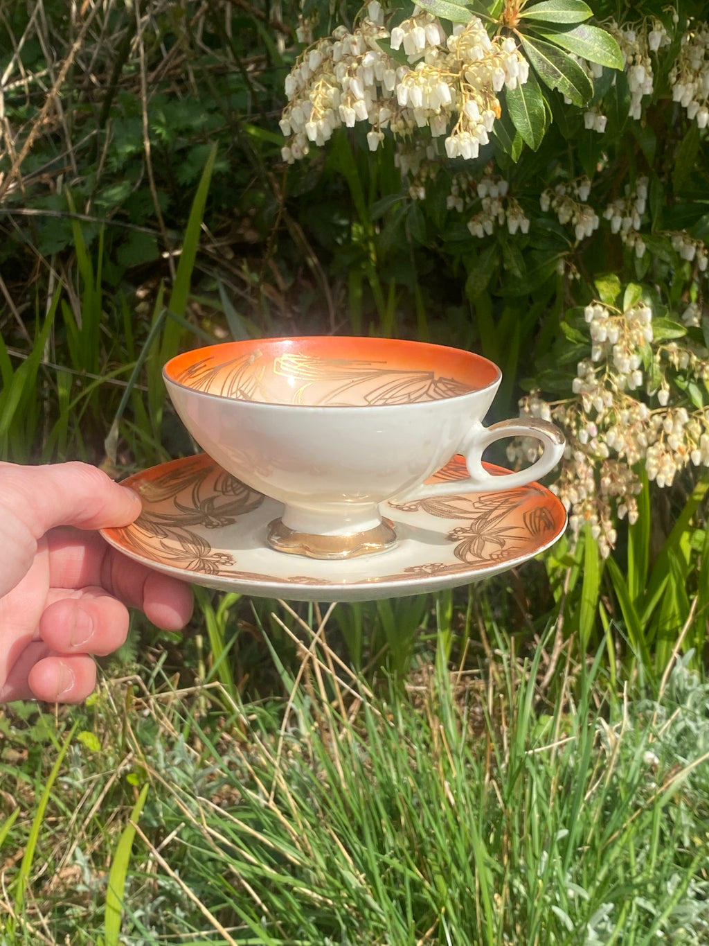 Vintage Guilt: Bareuther Bavaria Cup & Saucer — Timeless Porcelain for Everyday Rituals