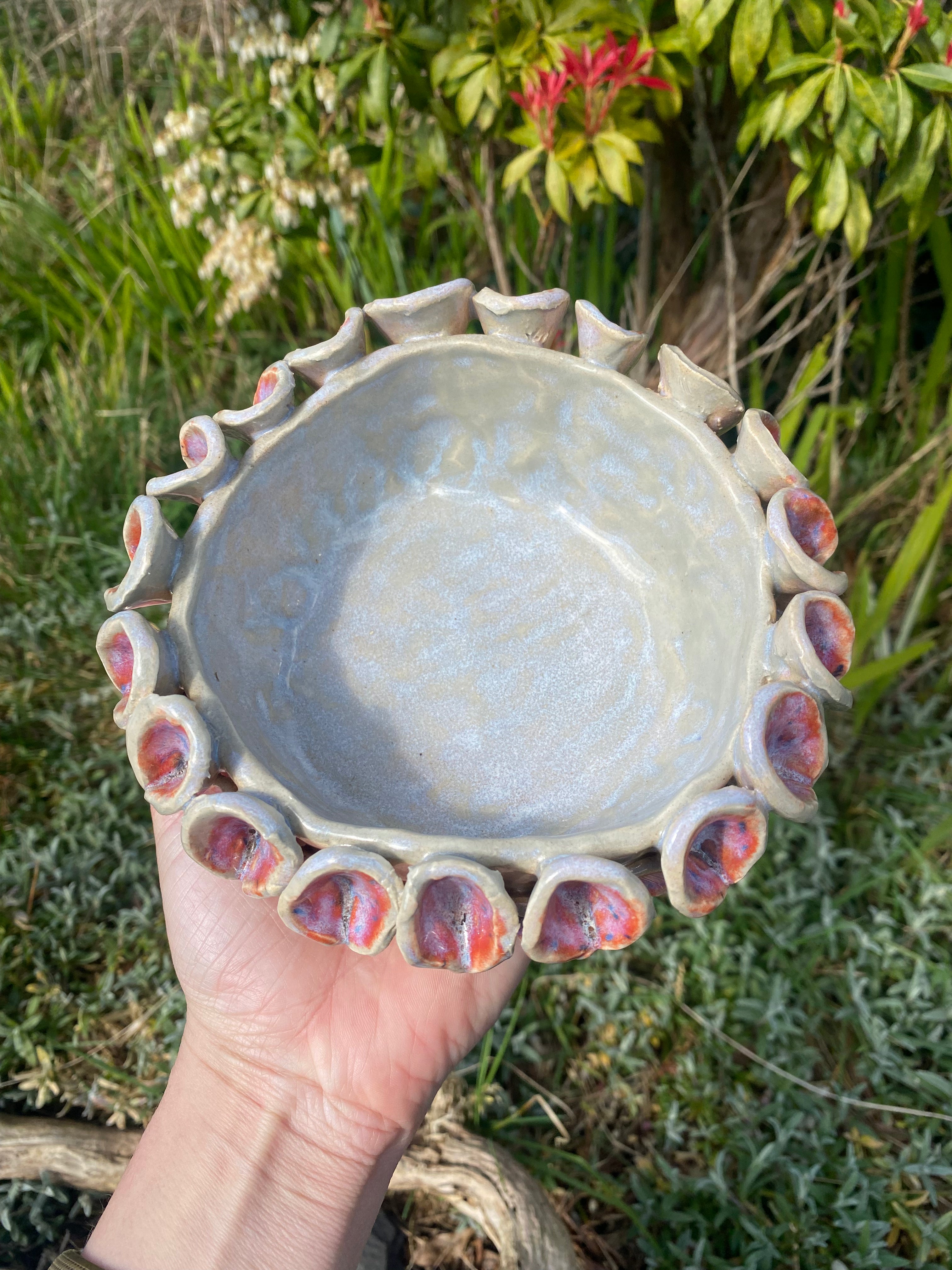 Small feminine bowl — a delicate, but fierce statement piece