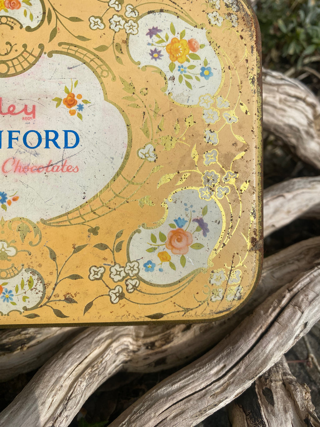 Old Chocolate Tin — Vintage Charm, Modern Purpose