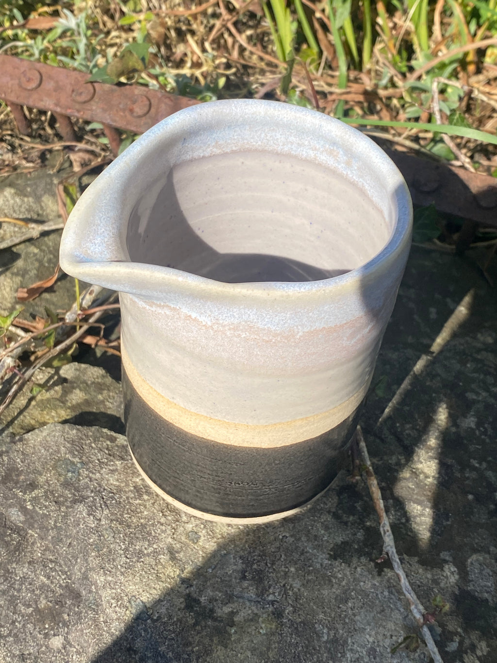 Pour with Purpose: Large Ceramic Sauce Jug with a Generous Spout