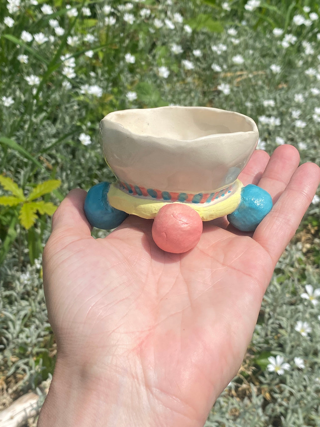 Ball-footed Espresso Cup: A Quirky Receptacle for Your Morning Ritual