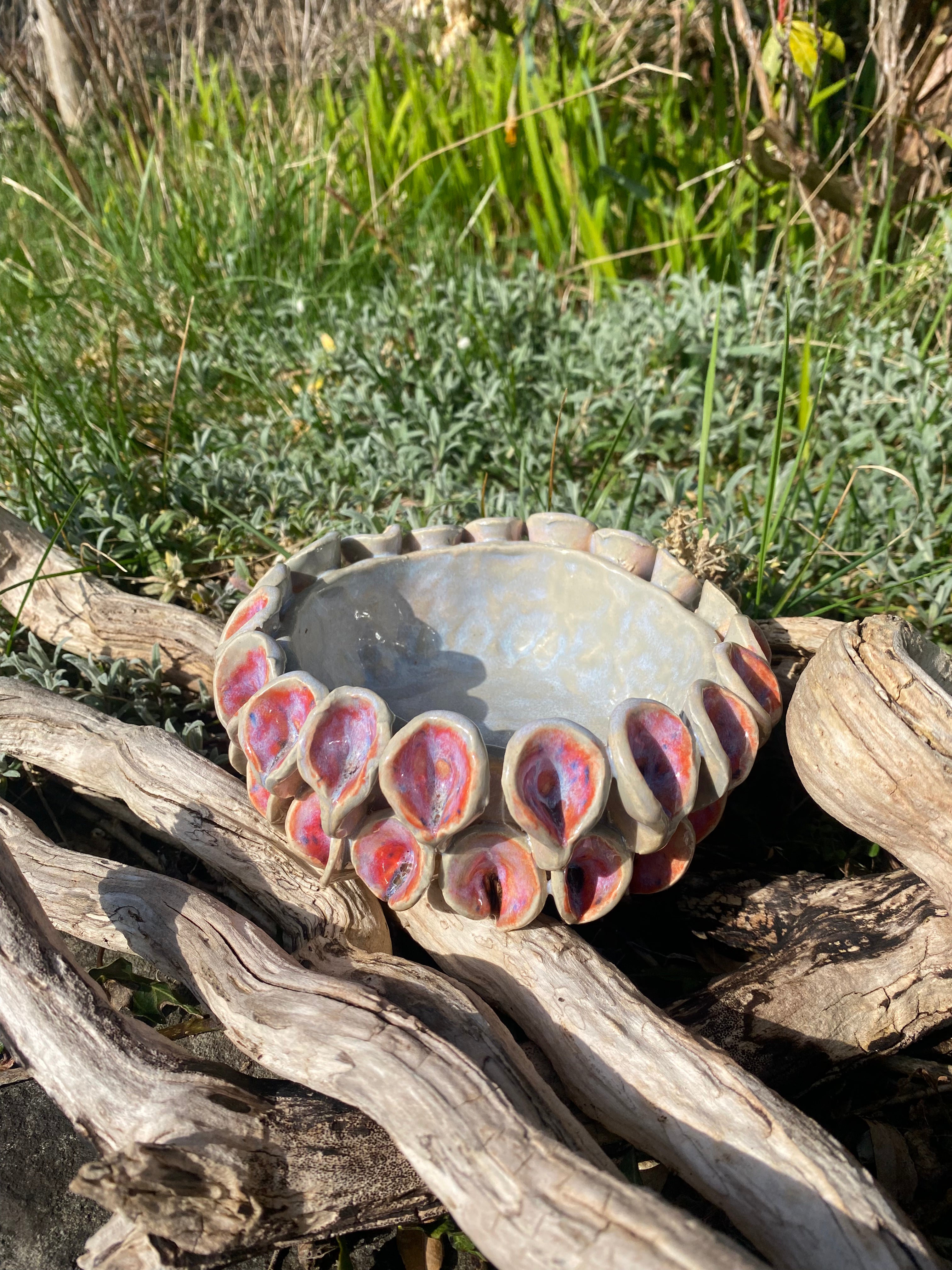 Small feminine bowl — a delicate, but fierce statement piece