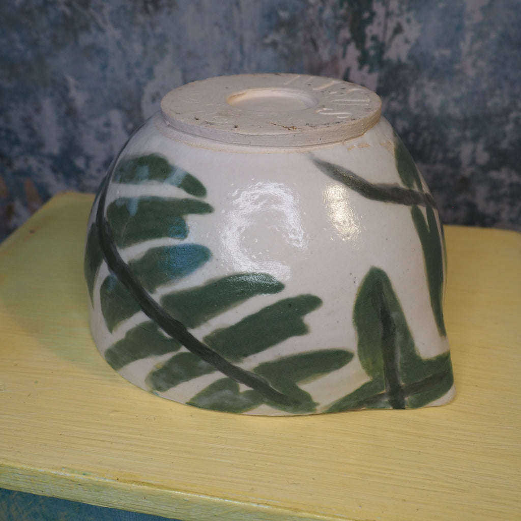 Spout-Savvy Hand-Thrown Mixing Bowl