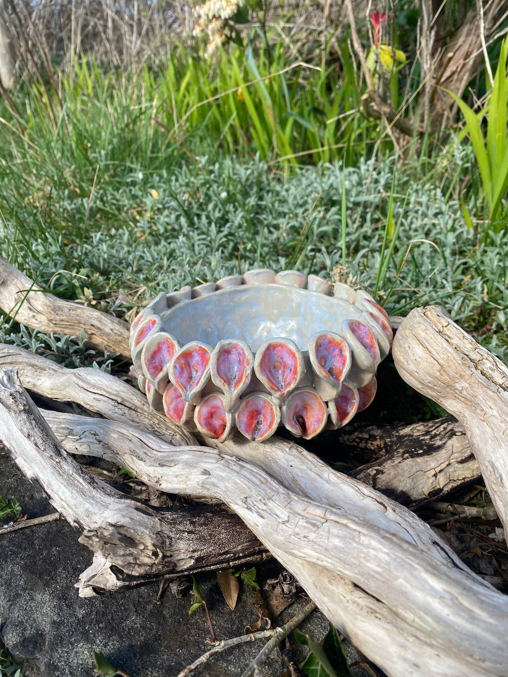 Small feminine bowl — a delicate, but fierce statement piece