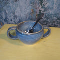 Hand-Thrown Sauce Dish with Handles – a Tasteful Twist for the Festive Table