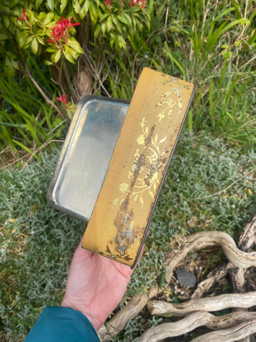 Old Chocolate Tin — Vintage Charm, Modern Purpose