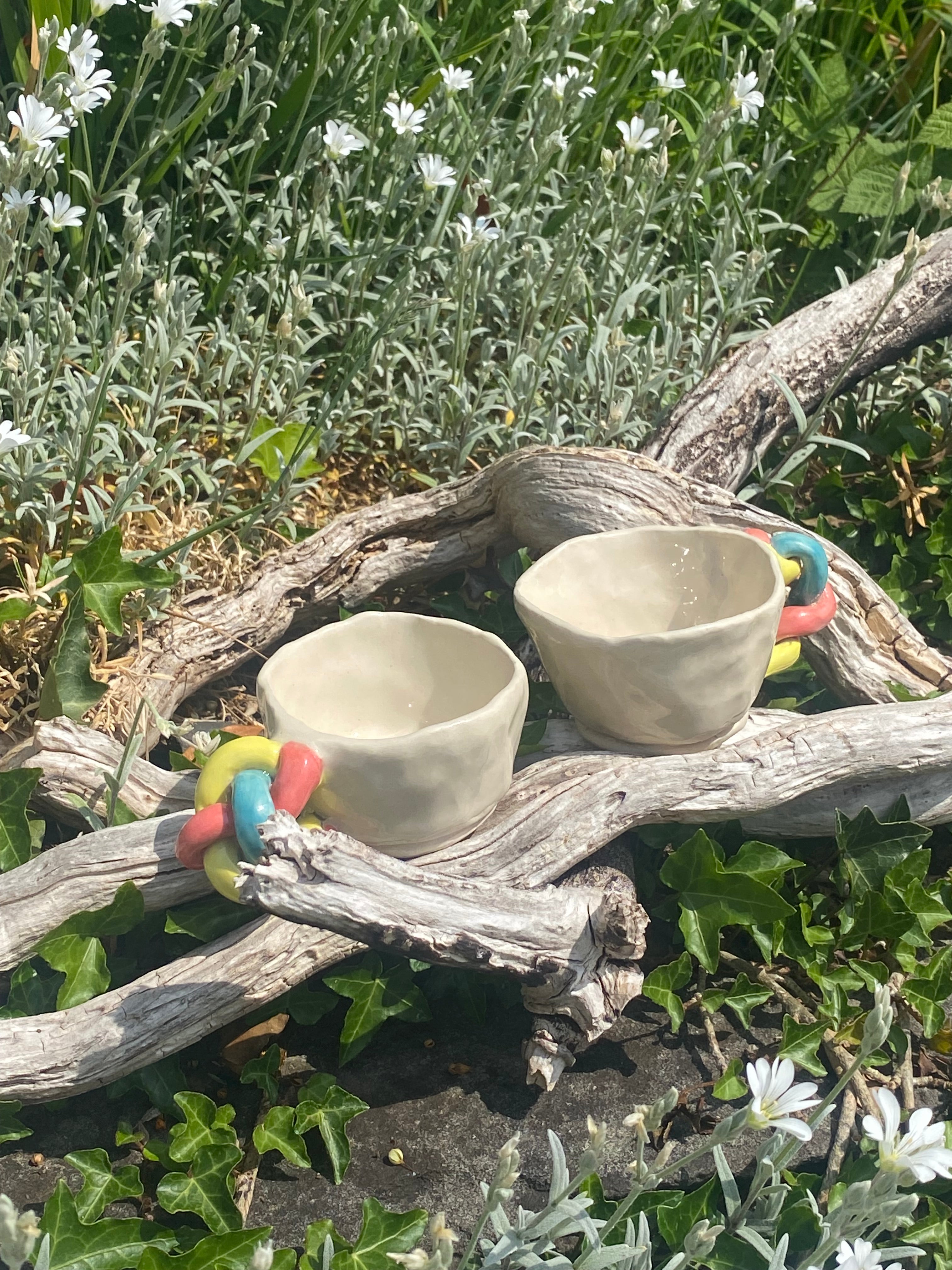 Platted Handle Espresso Cup: Sculptural Luxury for Your Morning Ritual