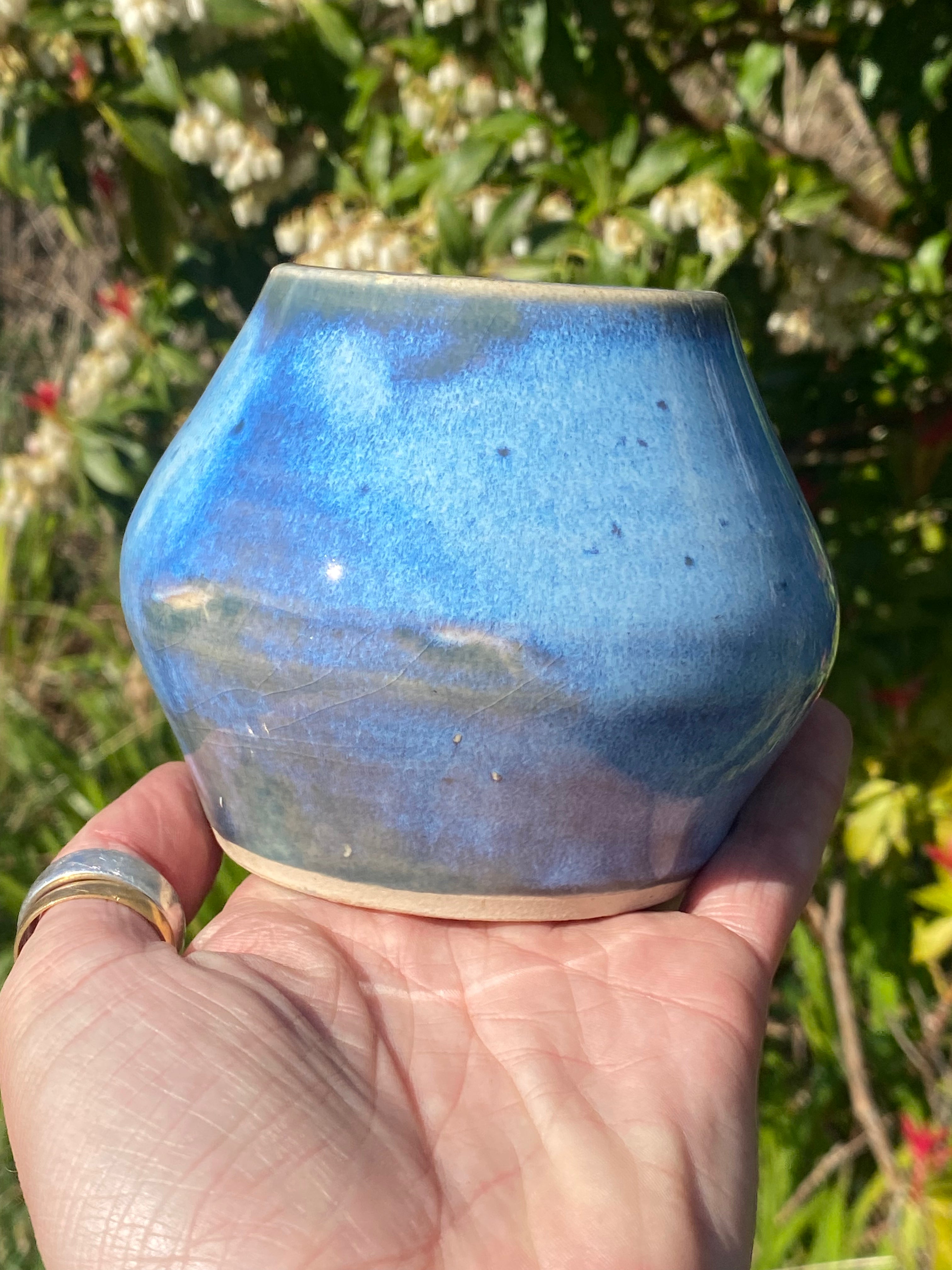 Tiny Belly, Big Style: Handmade Small Pot Bellied Planter