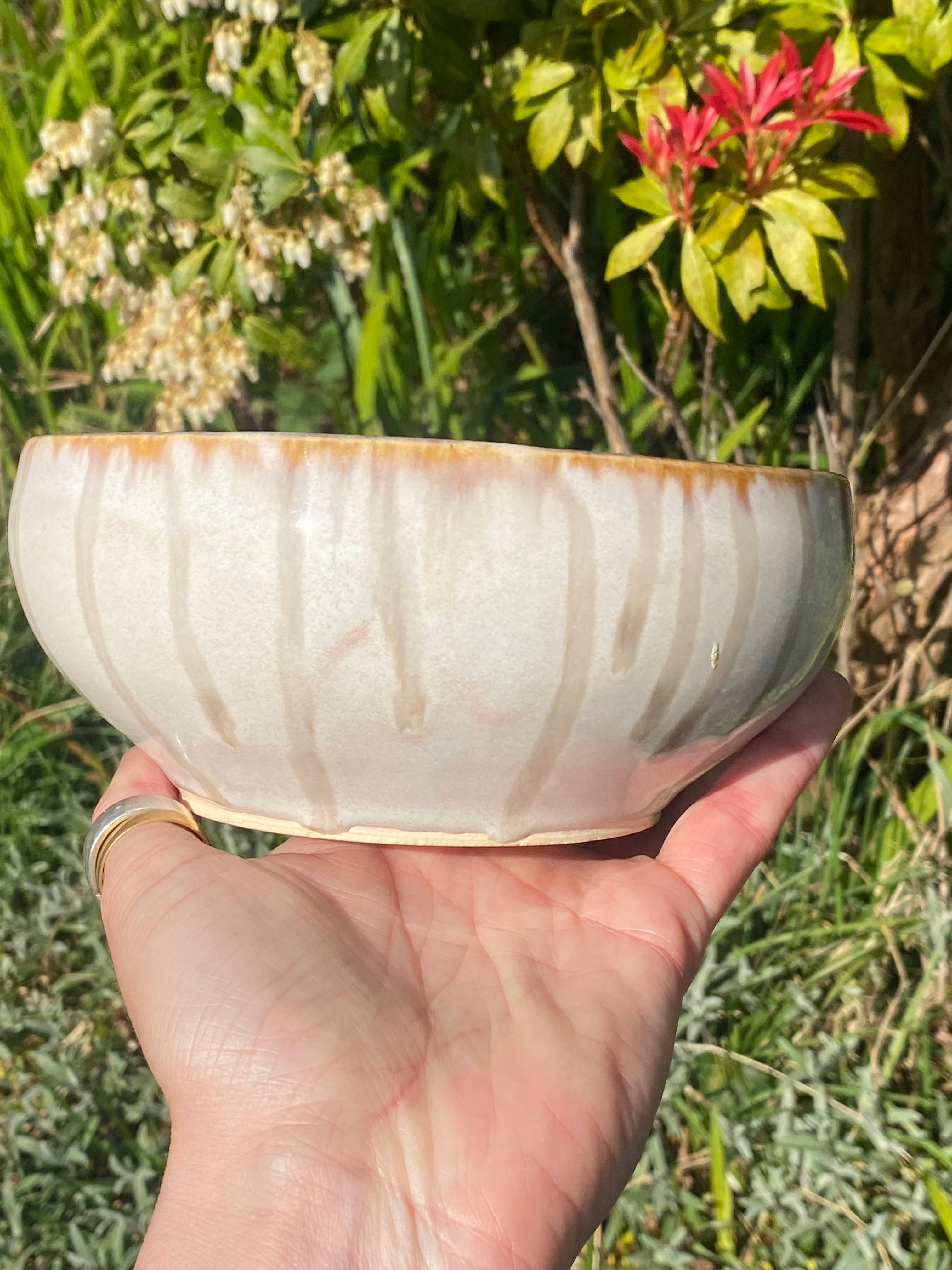 Dotty Design Duo: Handmade Ceramic Bowls with Playful Pattern