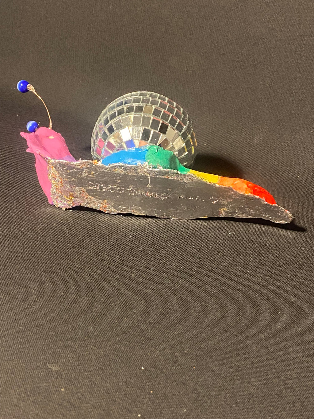 Disco Snails -from san Fransisco, where the discos off the rails. Hanging decoration.