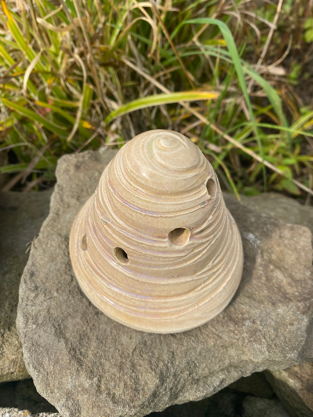 Spiral Bug House — a spiralling sanctuary for garden allies