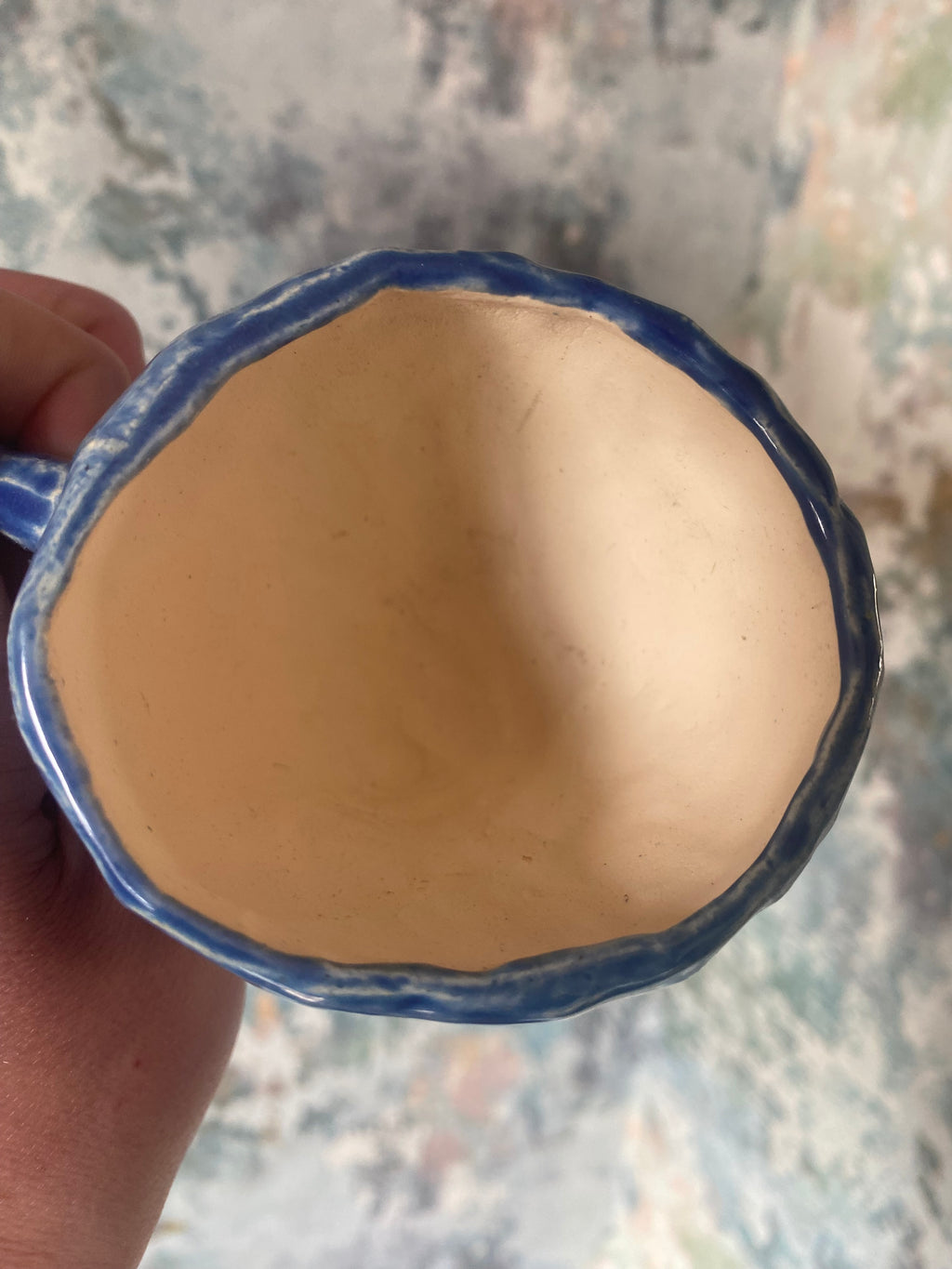 Whimsical Blue Ceremonial Coffee &amp; Tea Set — Tiny Joys in Stoneware