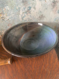 Display Bowl in Iridescent Brown & Blue