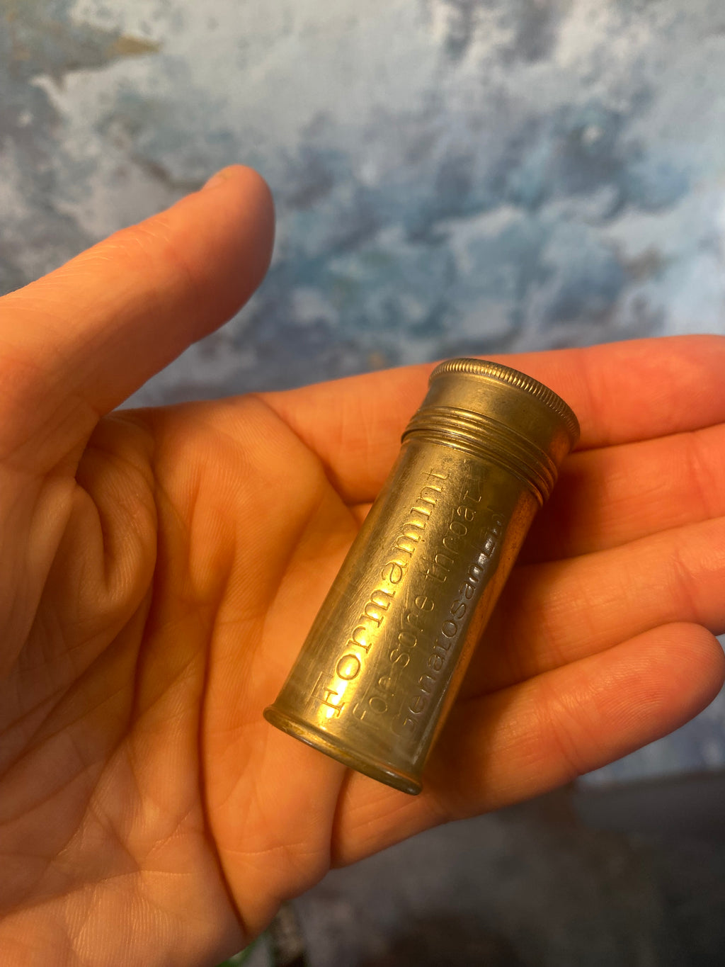 Forramint Vintage Throat-Sweet Holder: Apothecary Charm