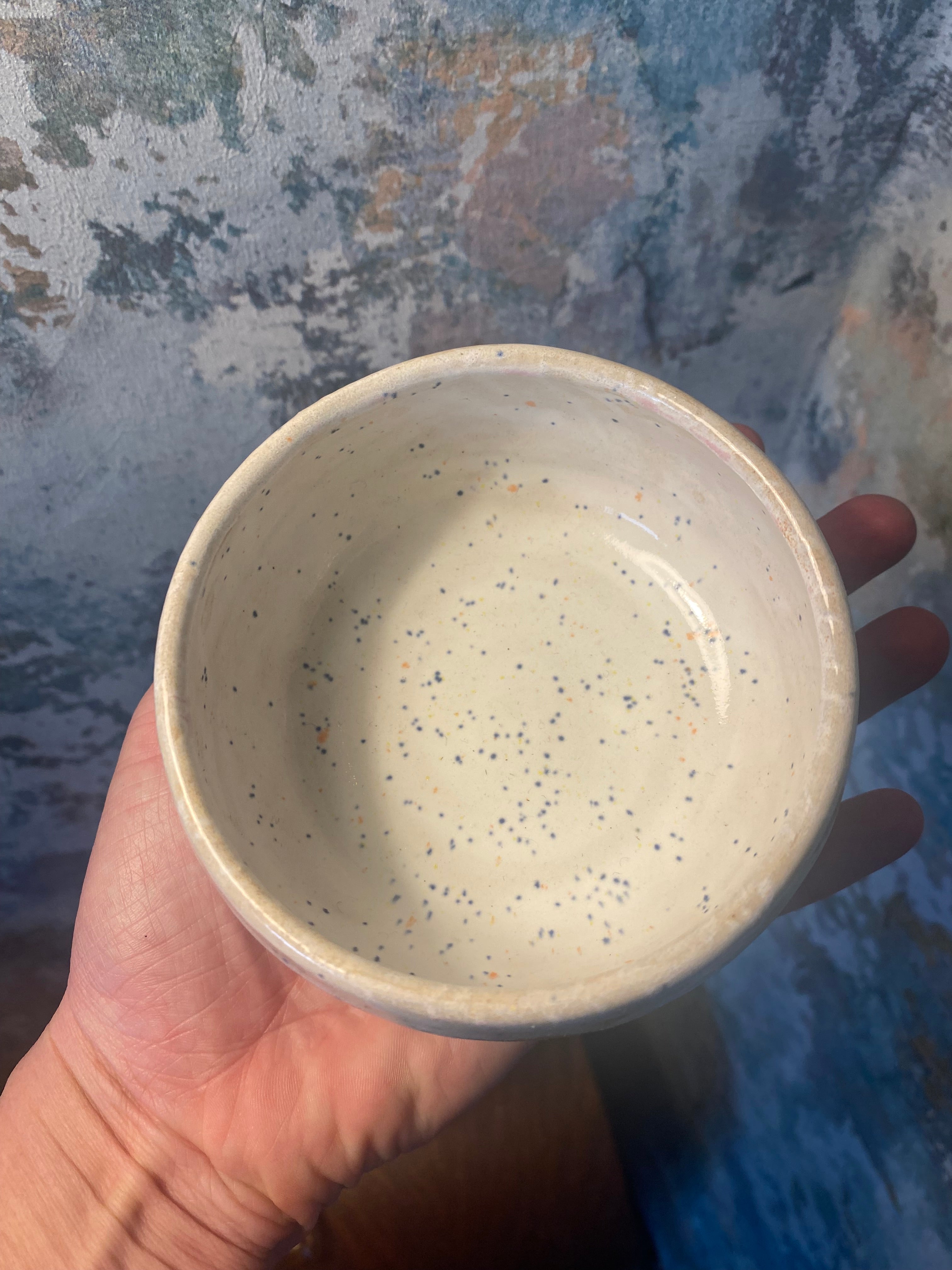 Speckled Snacky Snack Bowl: the tiny tapas-ready dish for olives, dips and nibbles