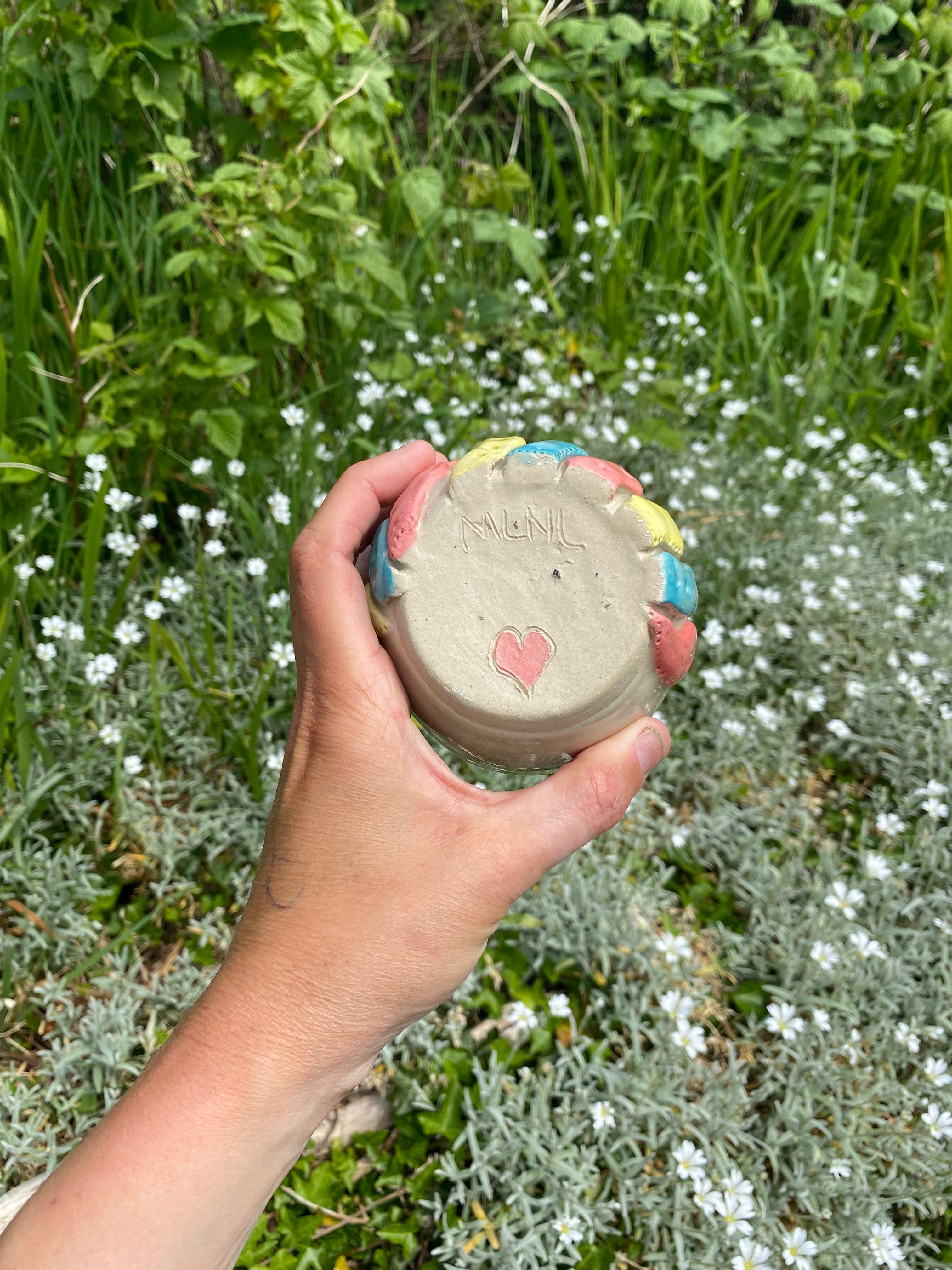 Candy Waves: a playful, multi-use vessel for greenery, gatherings and gifting