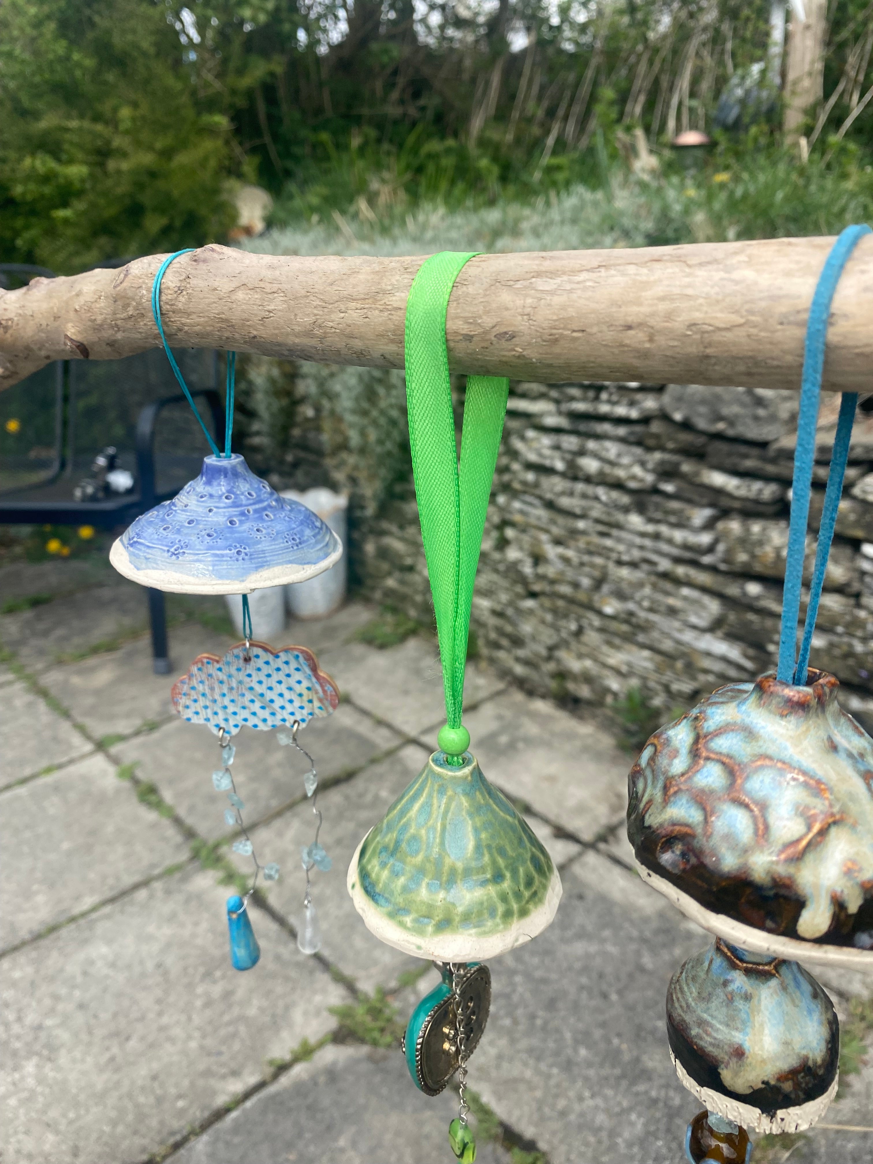 Apple Leaf Whimsy: Handcrafted Indoor Garden Accent